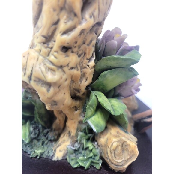 Giovanni Collection Resin Cast Parrot Figurine 11.5" - Vintage Italian Sculpture - Picture 7 of 7